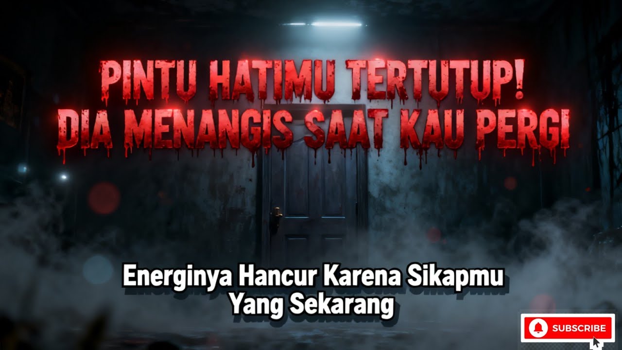 Pintu Hatimu Tertutup! Dia Sedih, Menangis Ketika Kamu Sudah Tak Peduli Lagi - Tarot Reading