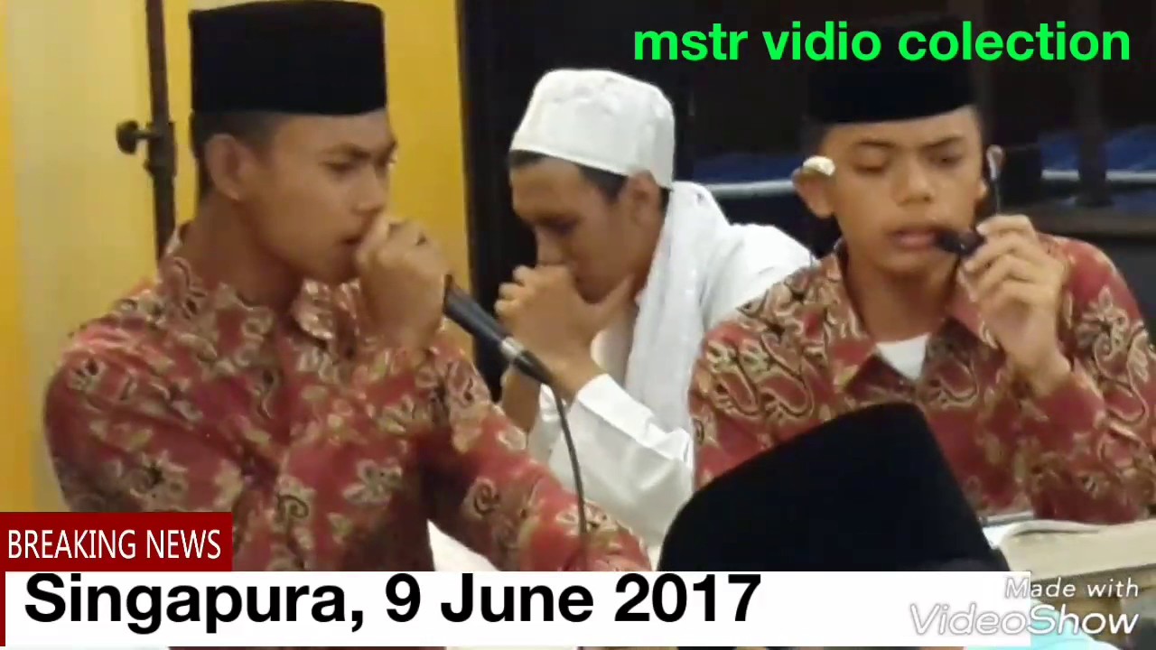 Syamsuri Firdaus feat Adnan Tumangger ... Singapura 09 june 2017