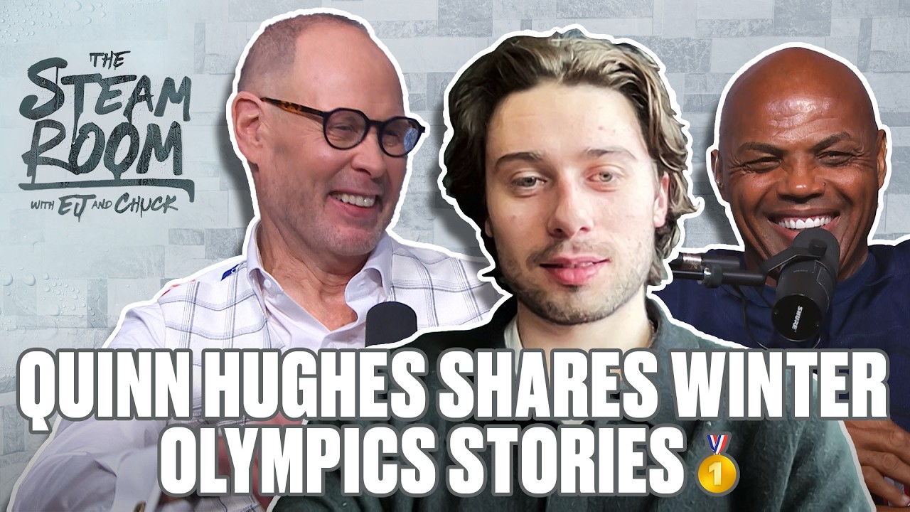 Quinn Hughes, Kenny Albert, & Flava Flav are Still in the Winter Olympics Spirit 🙌 | The Steam Room