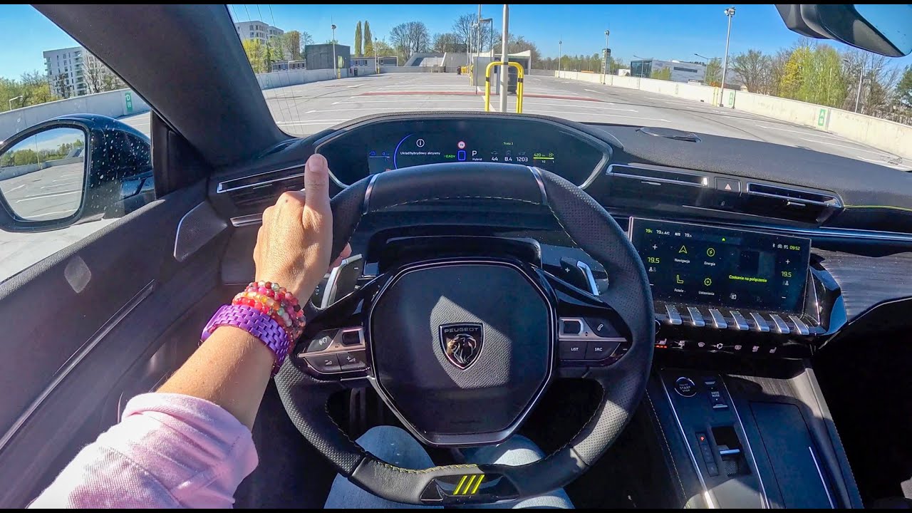 2025 Peugeot 508 PSE [1.6 Hybrid4 360 hp] | POV Test Drive by Giulia