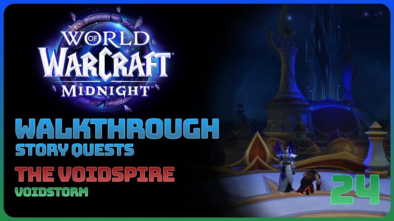 World of Warcraft: Midnight - The Voidspire (Full Story Walkthrough)