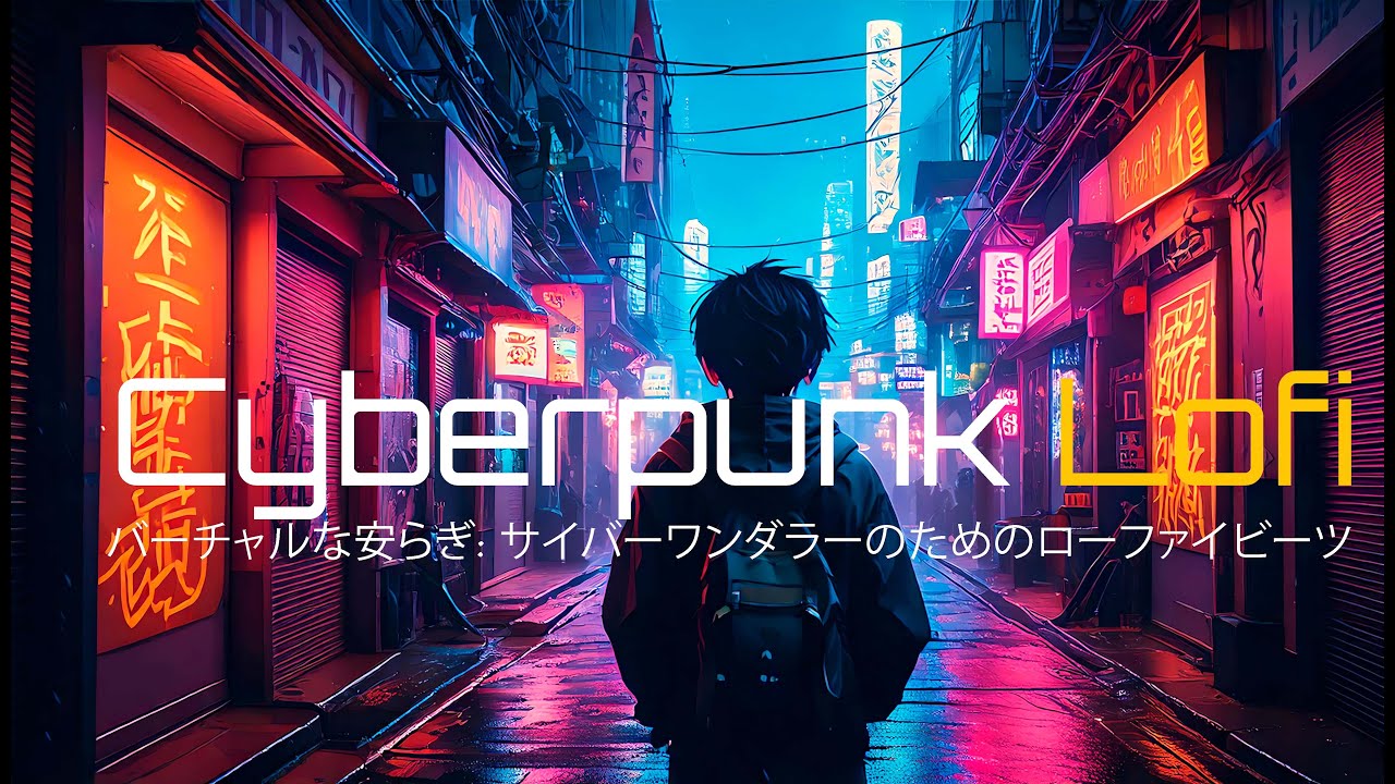 Virtual Peace - Cyberpunk Lofi Beats for Future Minds” (4K)