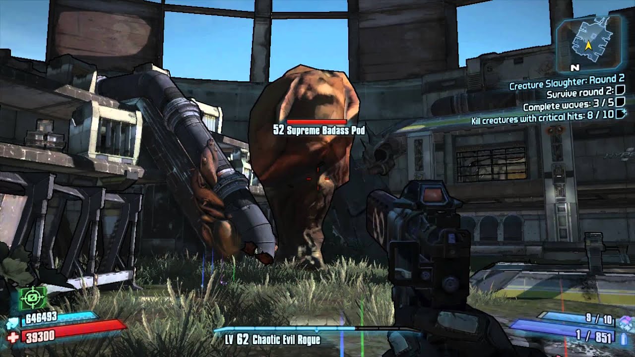Borderlands 2 - Easy way to Spawn Vermivorous the Invincible in the Natural Selection Annex!