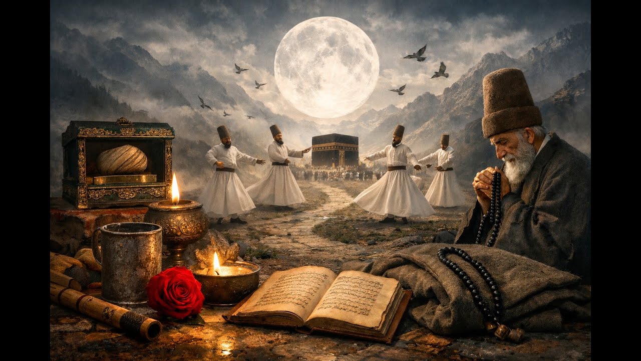 Âşık Oldum Yine Tâze – Aşkın Yeniden Doğuşu Dermanı Yanmakta Arayış #ilahi #YunusEmre #Sufi #aiilahi