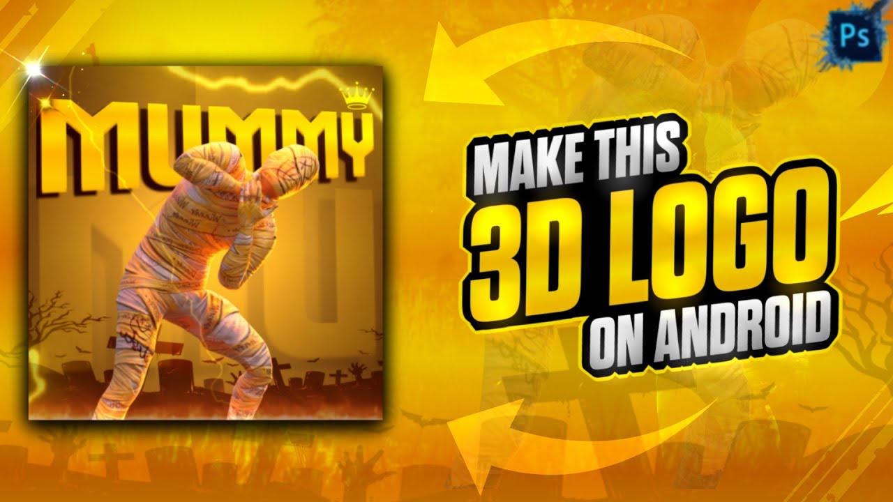 HOW TO MAKE PUBG/BGMI 3D LOGO ON ANDROID | 3D LOGO TUTORIAL IN  PSCC | @TECHNICAL HUB | #pscc