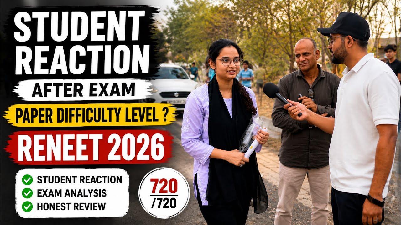 Student Reaction After RENEET 2026 😱 | Paper Easy or Tough? | 720/720 Possible?