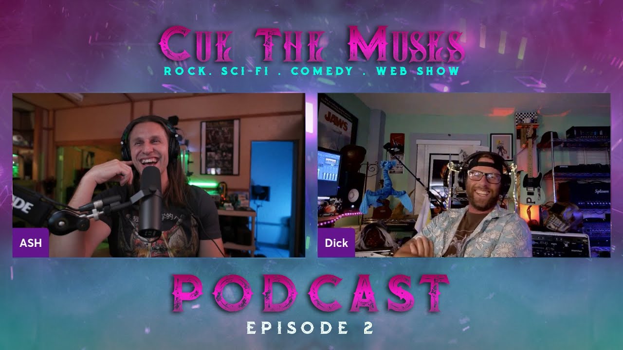 Cue The Muses PODCAST  #2 | Two Guitarist Unite