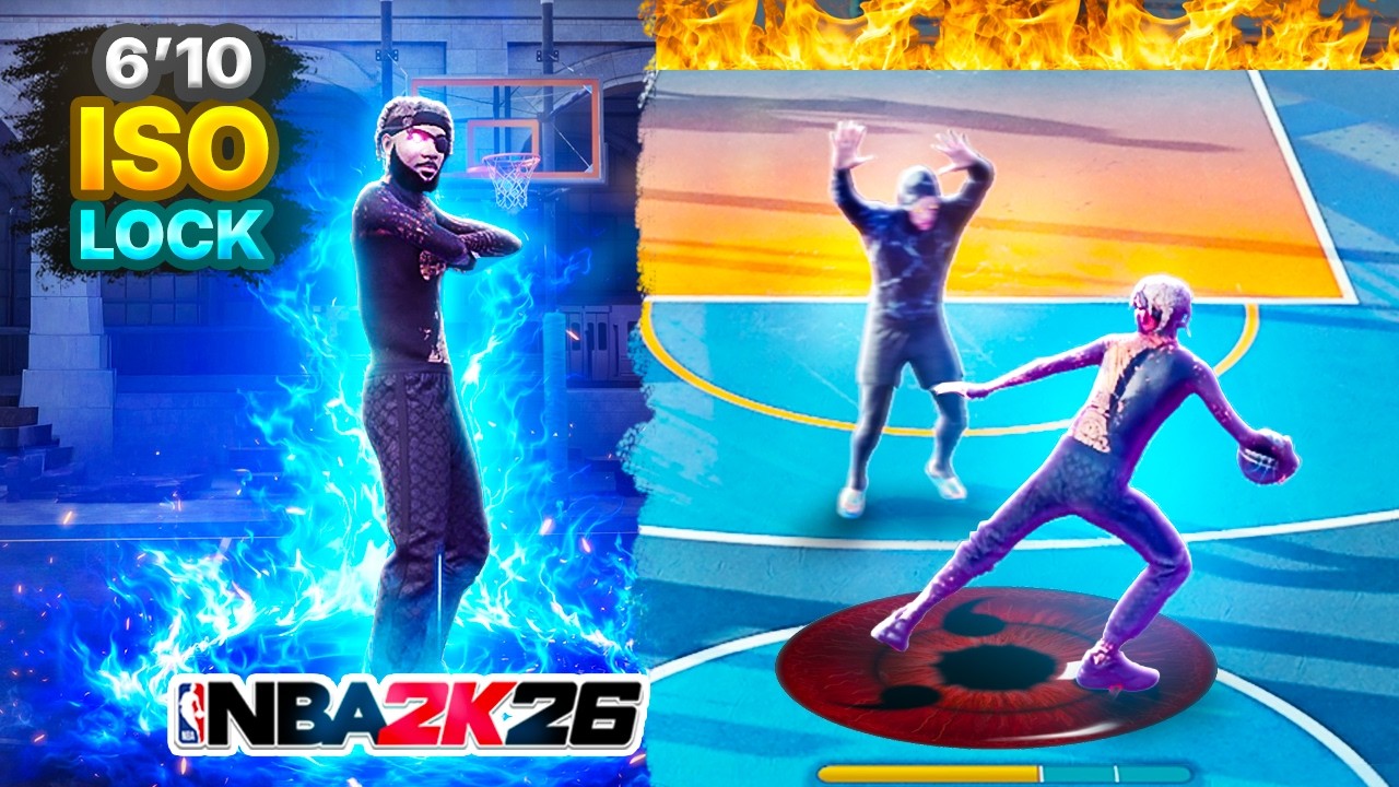 Моя новая блокировка ISO 6'10 полностью сломана...😈🔥 NBA 2K26