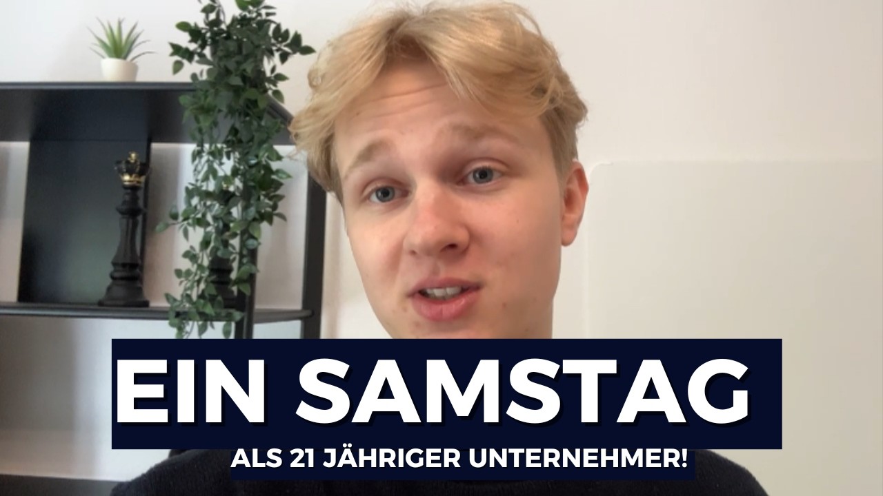 VLOG: Ein Samstag als 21-j&auml;hriger Agentur-Inhaber | Die Realit&auml;t!