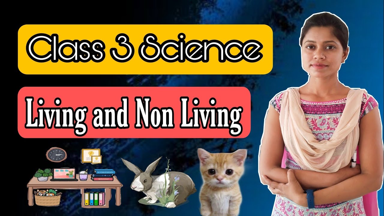 Living and Non-Living Things | Chapter 1 | Class 3rd | Science | Edutots