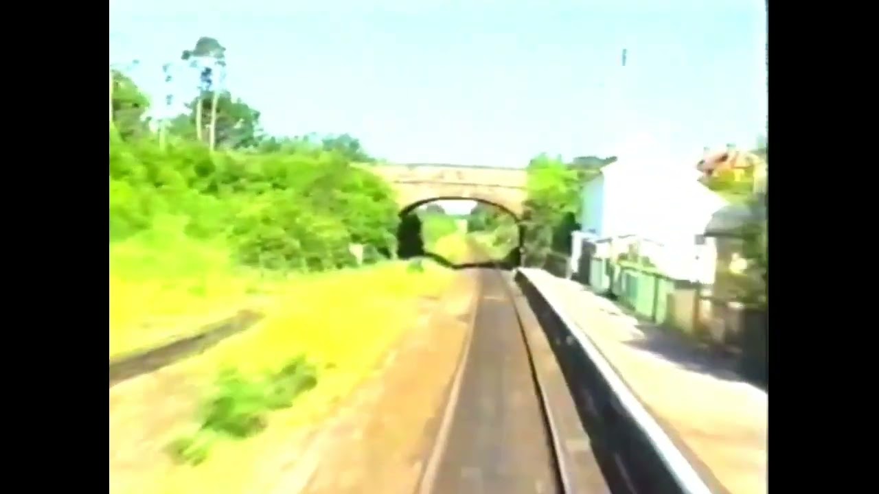 Class150 cab ride Exeter to Barnstaple 1996