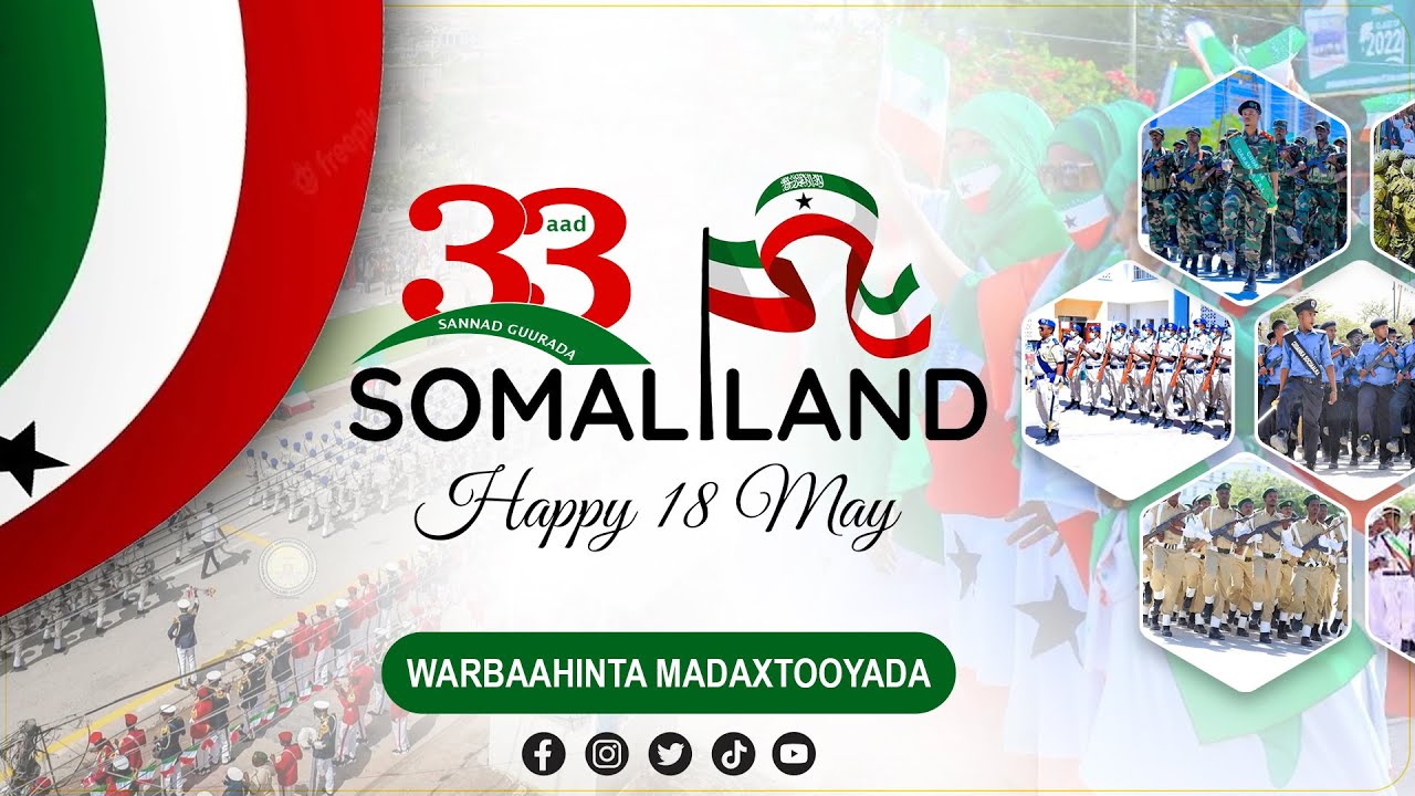 Toos_Live: Xuska Sannad Guurada 33aad ee 18May ee Dib ula soo noqoshada Madax-bannaanida Somaliland
