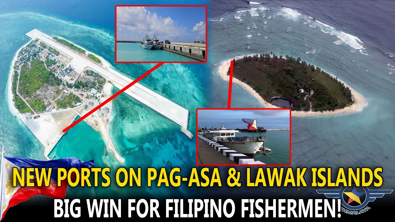 PHILIPPINES BUILDS SHELTERED PORTS IN WEST PHILIPPINE SEA!