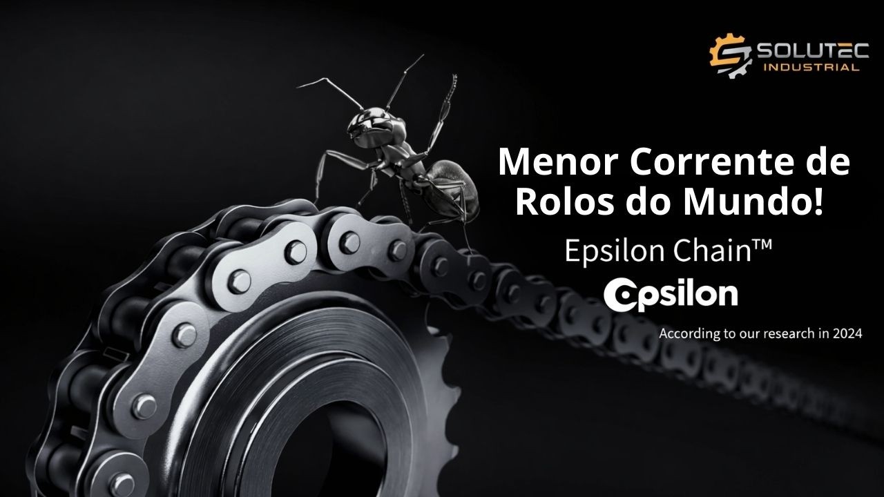 Corrente Epsilon – a Menor Corrente de Rolos do Mundo!