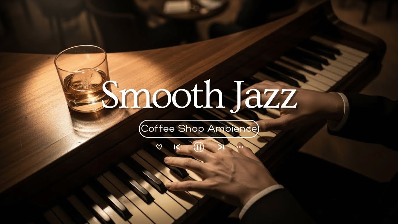 Jazz At The Coffee Shop 🎷 - Relaxing Background Music For Work Study & Calm Mind