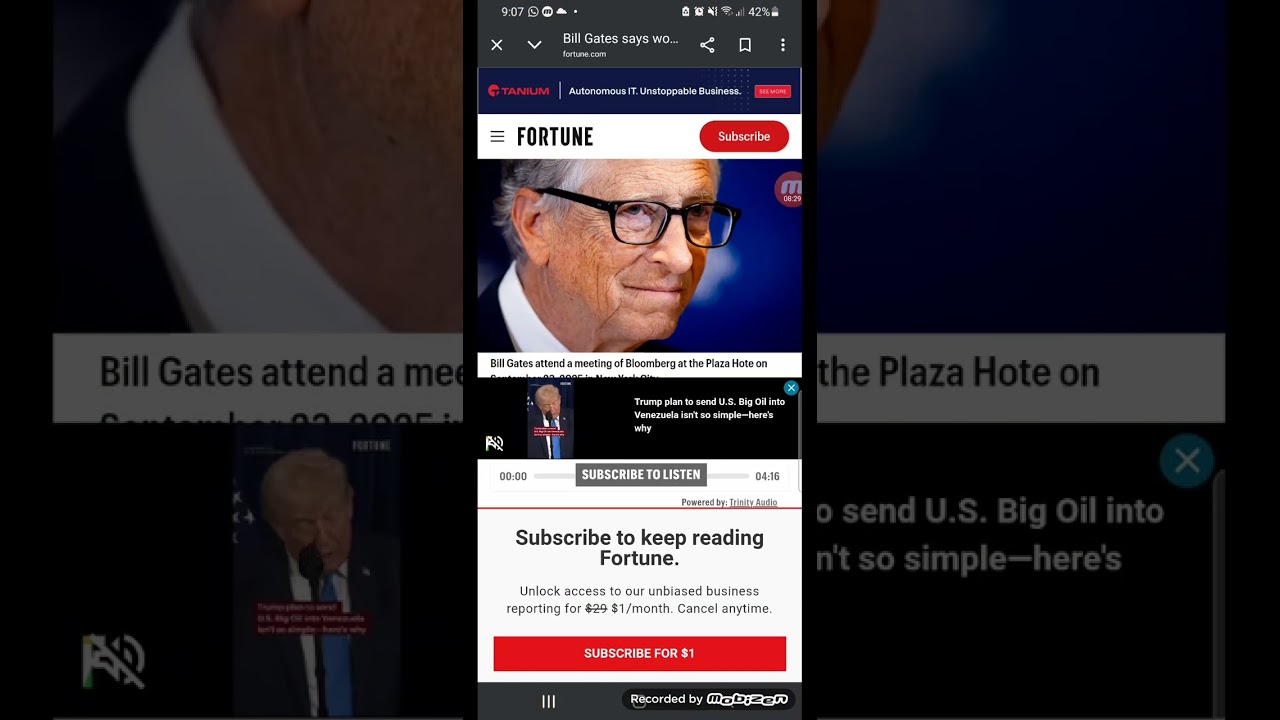 BREAKING NEWS: BILL GATES GIVES 5 YEAR DEADLINE BEFORE WE ENTER A NEW DARK AGE