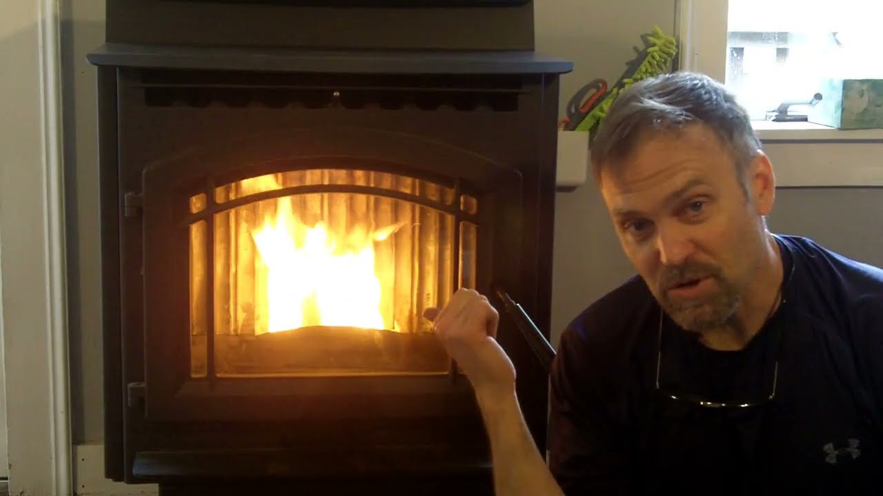 Seasonal Cleaning Enviro Pellet Stove