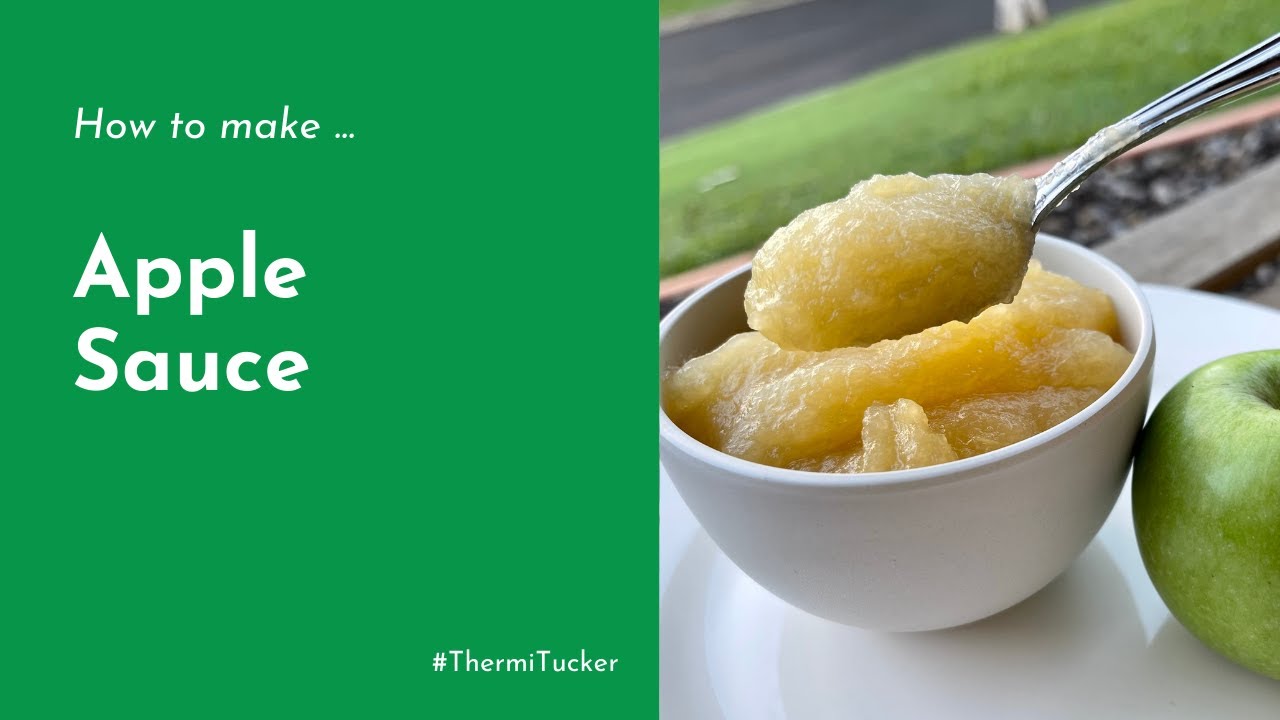 Thermomix Tutorial - Apple Sauce