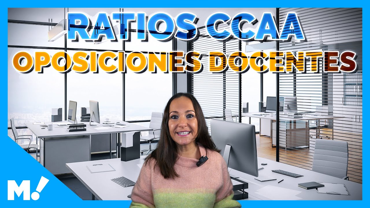 La ratio de las oposiciones docentes por CCAA | Mundopositor 🌍