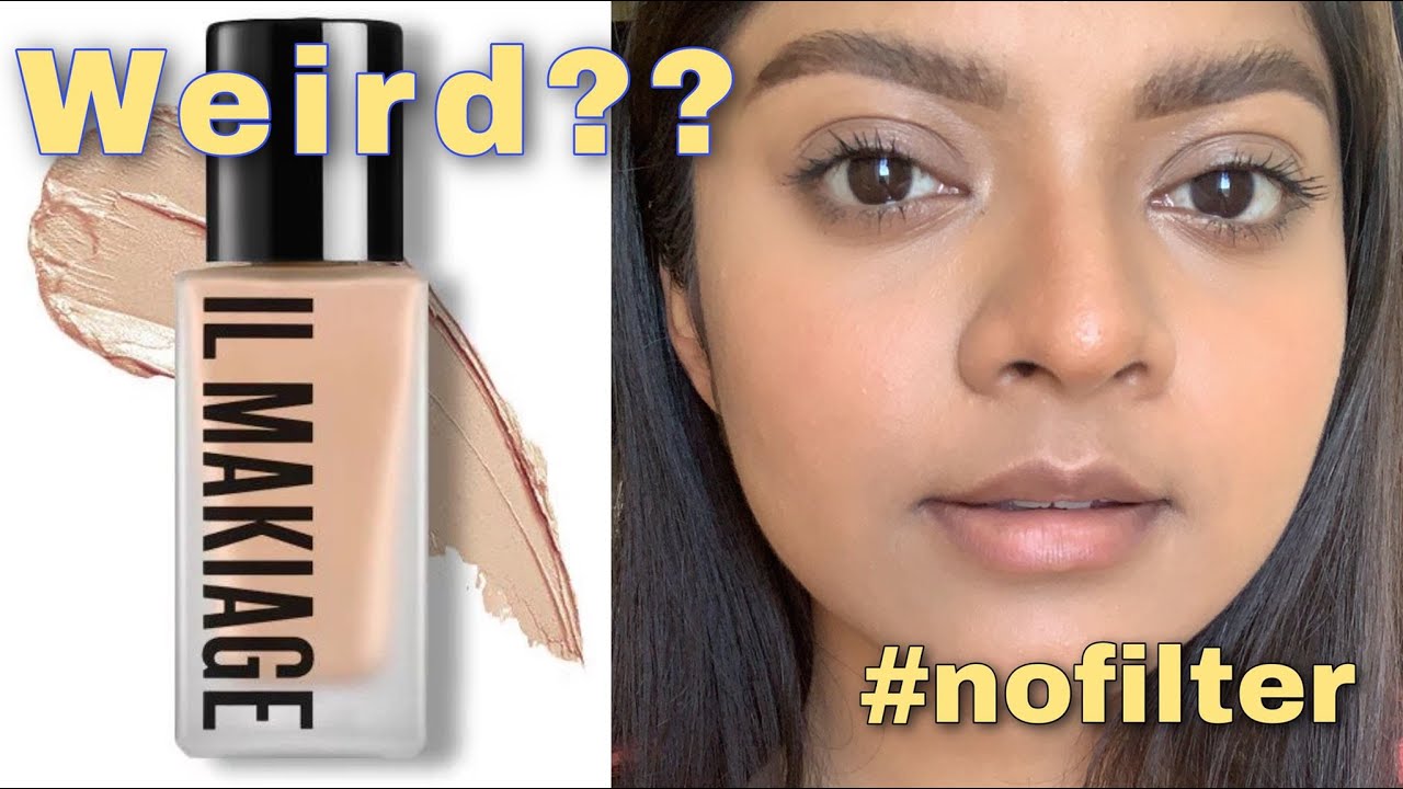 5 Hours wear test on IL MAKIAGE Woke up like this Foundation || Worth $44 ??