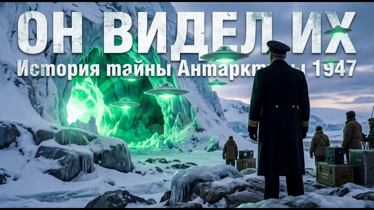 Тайны Антарктиды 1947: Что Нашел Адмирал Ричард Берд? (Операция Хайджамп) #история #тайны #мистика