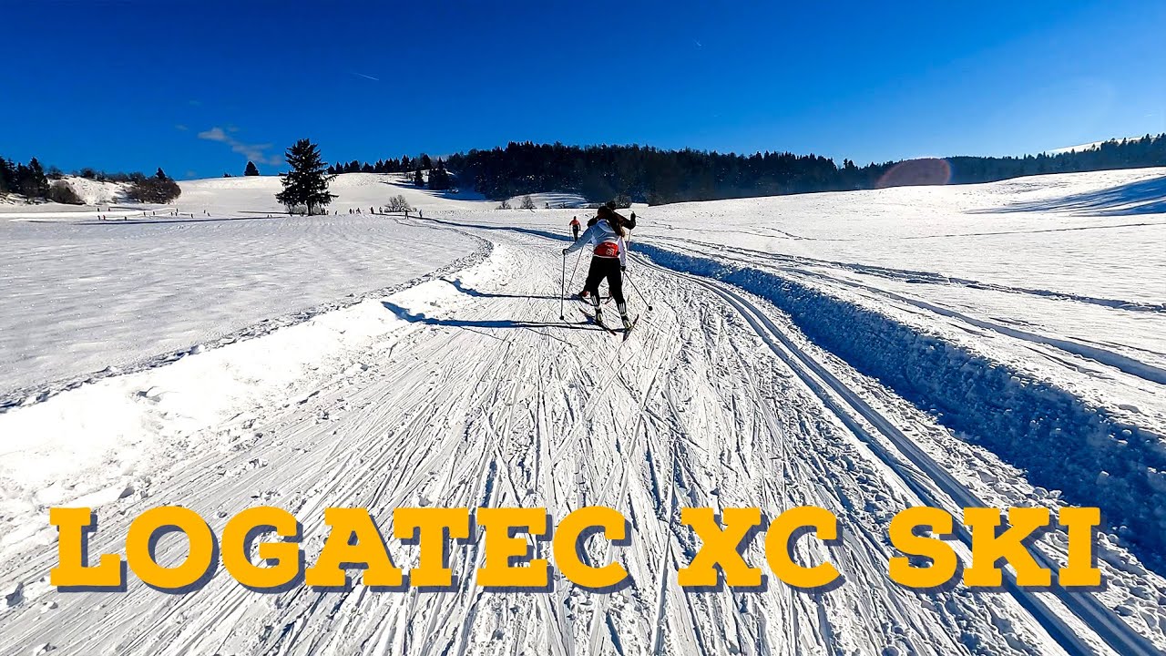 Logatec cross country ski session | Slovenia | POV virtual XC ski trail check | 4K UHD