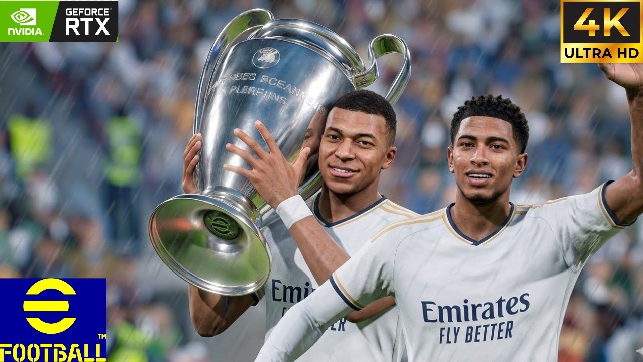 eFootball 2026 (PC) | Real Madrid vs Atlético Madrid | 4K 60FPS HDR Gameplay | ft Mbappé & Griezmann