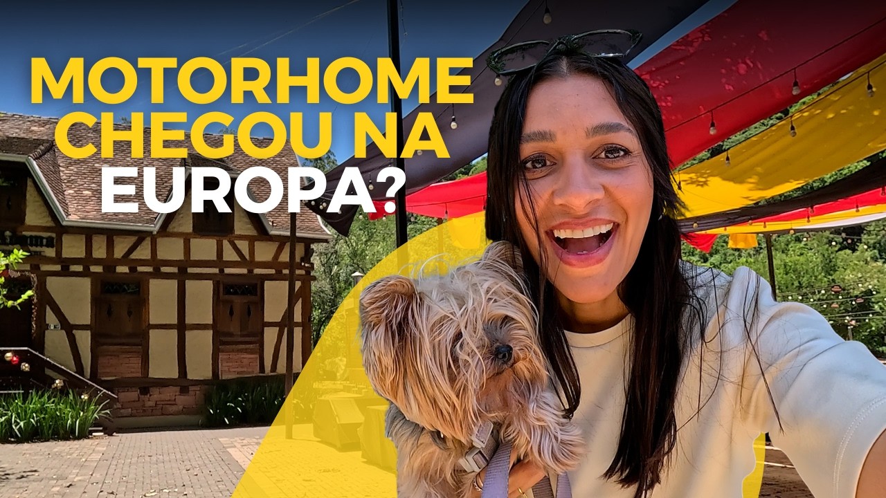 ACORDAMOS EM OUTRO PAÍS? Dormimos com o motorhome num lugar que não parece Brasil! | Ivoti - Brasil