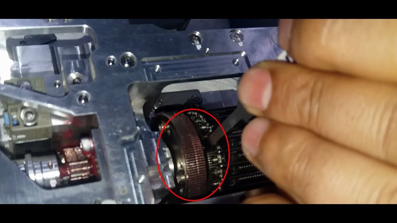 How to change Syringe of H24HS Head SMT NXT