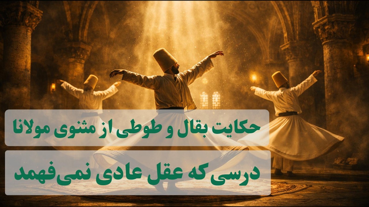 راز بزرگ حکایت بقال و طوطی در مثنوی مولانا
