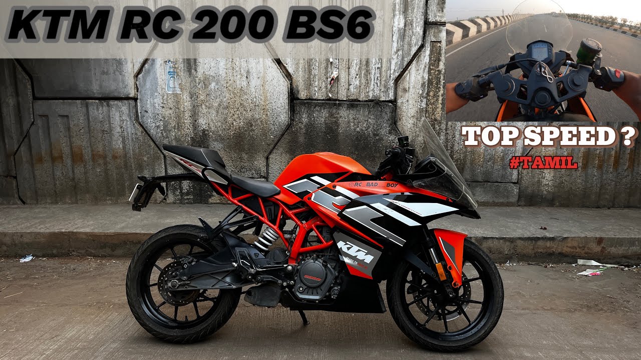 Ktm Rc200 bs6 | Topspeed | Tamil | 2021 Model | TTF | Motovlog | Entertainment | Support |