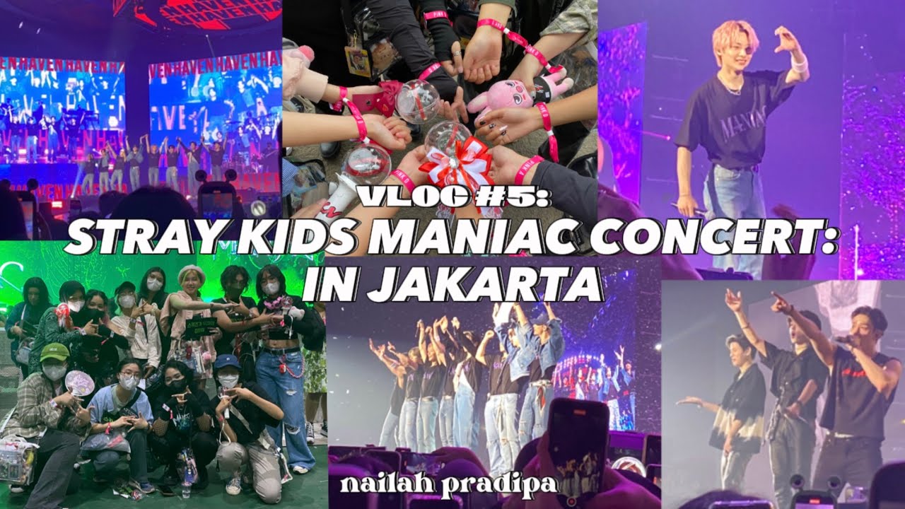 vlog #5 🌵 stray kids maniac in jakarta, stay vlog, concert experience, etc. | nailah pradipa