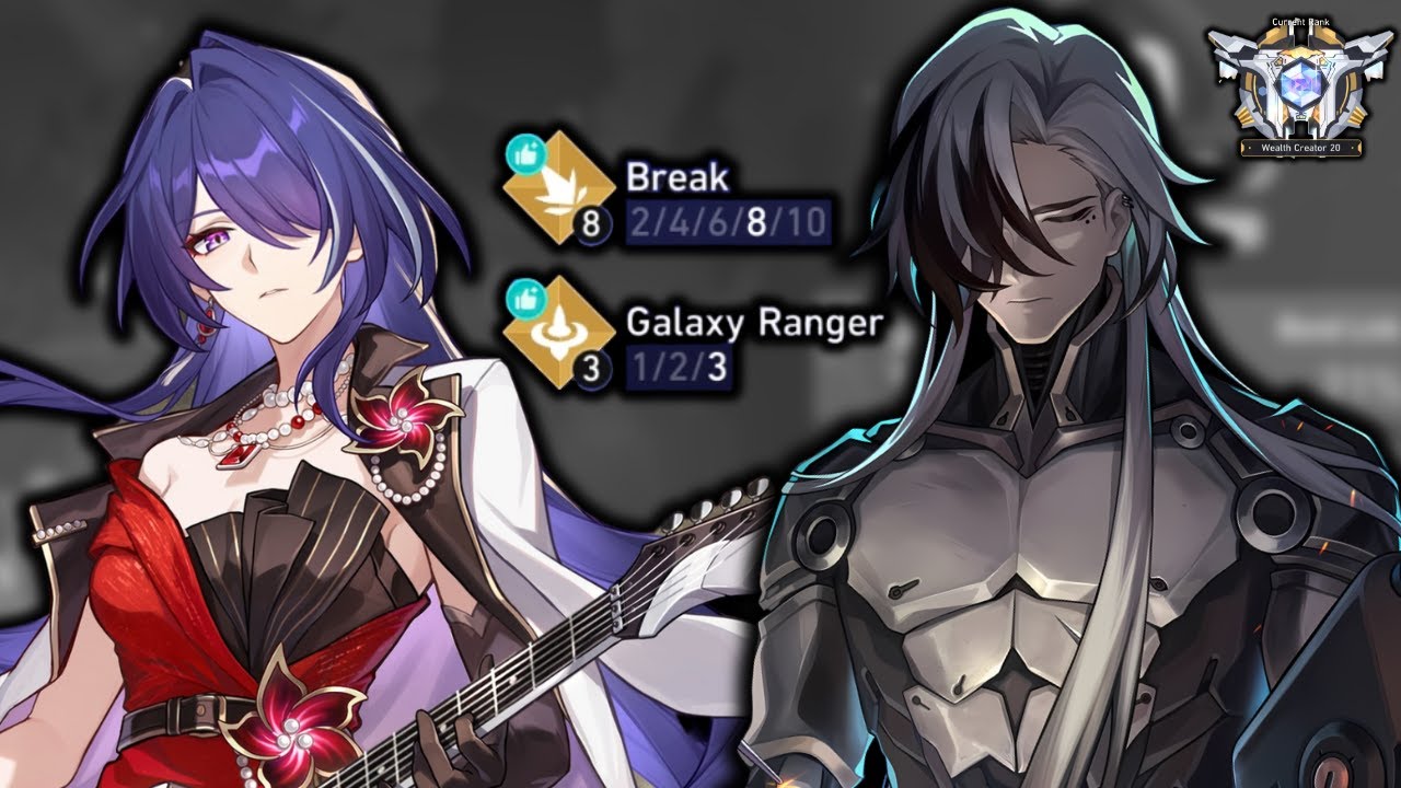 Boothill & Acheron With 8 Break & 3 Galaxy Ranger ! Currency Wars Full Run