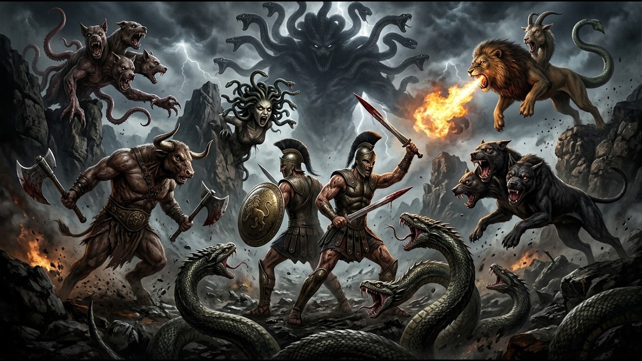 The 7 Most TERRIFYING Monsters of Greek Mythology