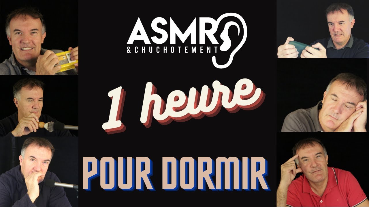 1 heure de détente en ASMR pour s'endormir sereinement