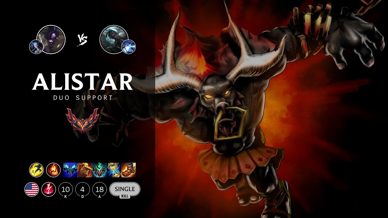 Alistar Support vs Senna - NA Grandmaster Patch 13.22