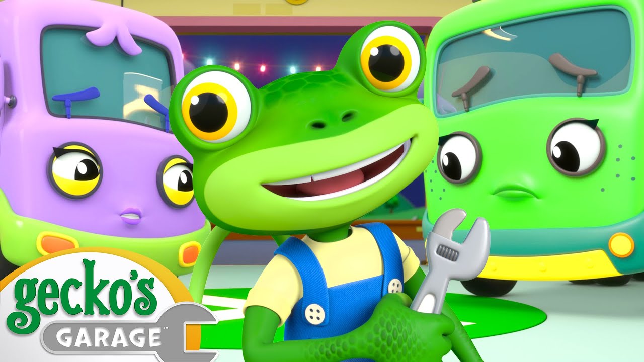 Truck Family Day | Gecko's Garage 3D | Robot Cartoons for Kids | Moonbug Kids