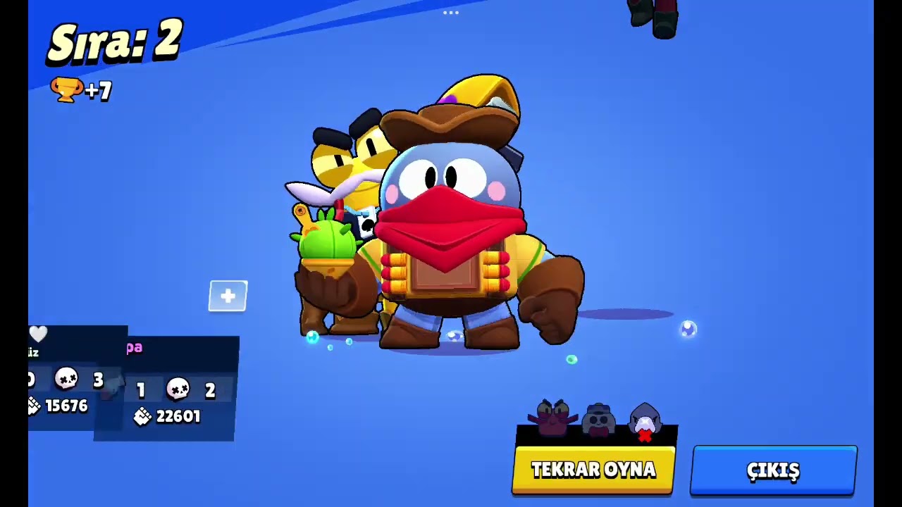 Brawl stars zeyneplerin geçmeye çalıştım