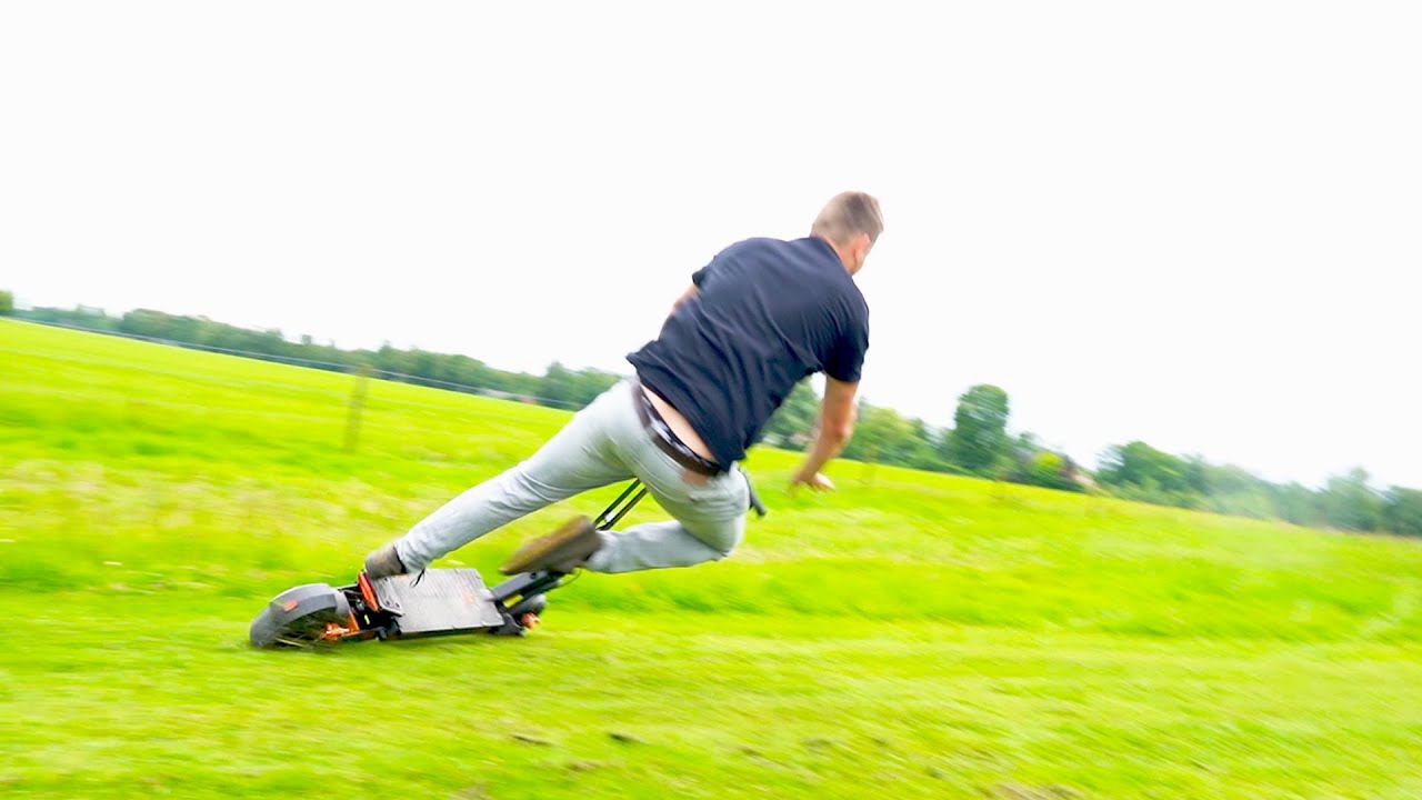 deze step gaat 70 km/u