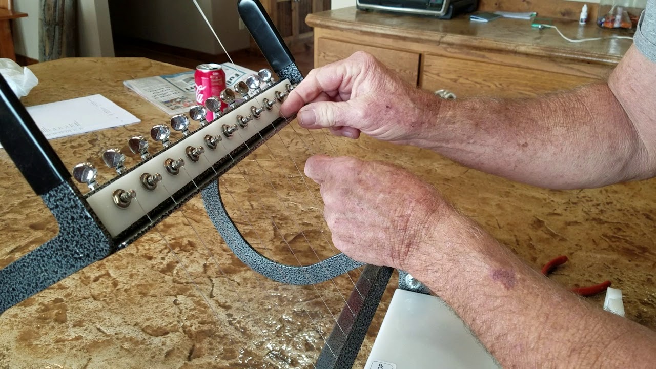 Replacing broken wire on metal Bud cutter.