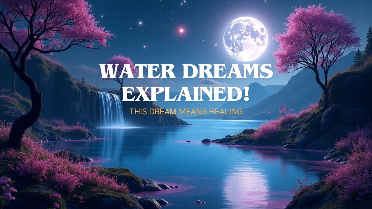 Dreaming of Water? Powerful Water Dream Meanings & Symbolism!