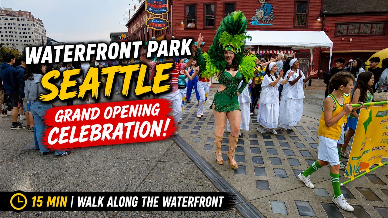 Waterfront Park Seattle Grand Opening Celebration