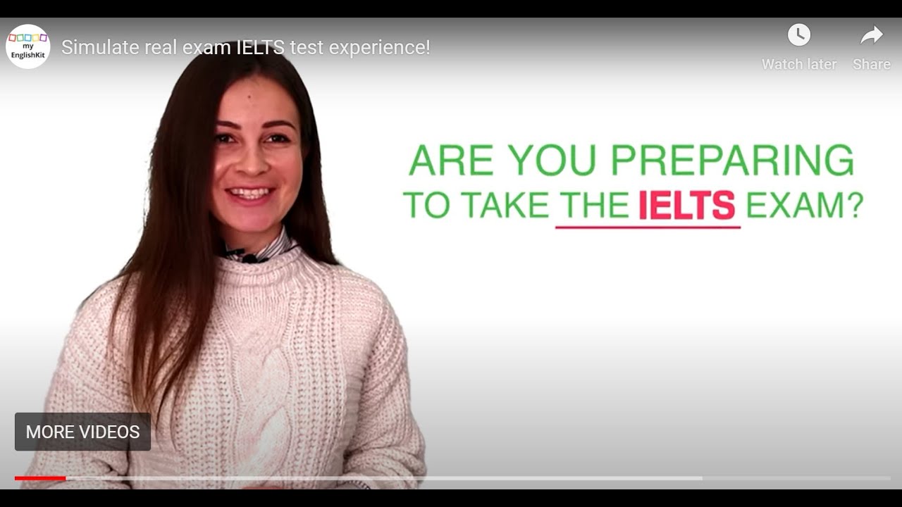 Simulate real exam IELTS test experience!