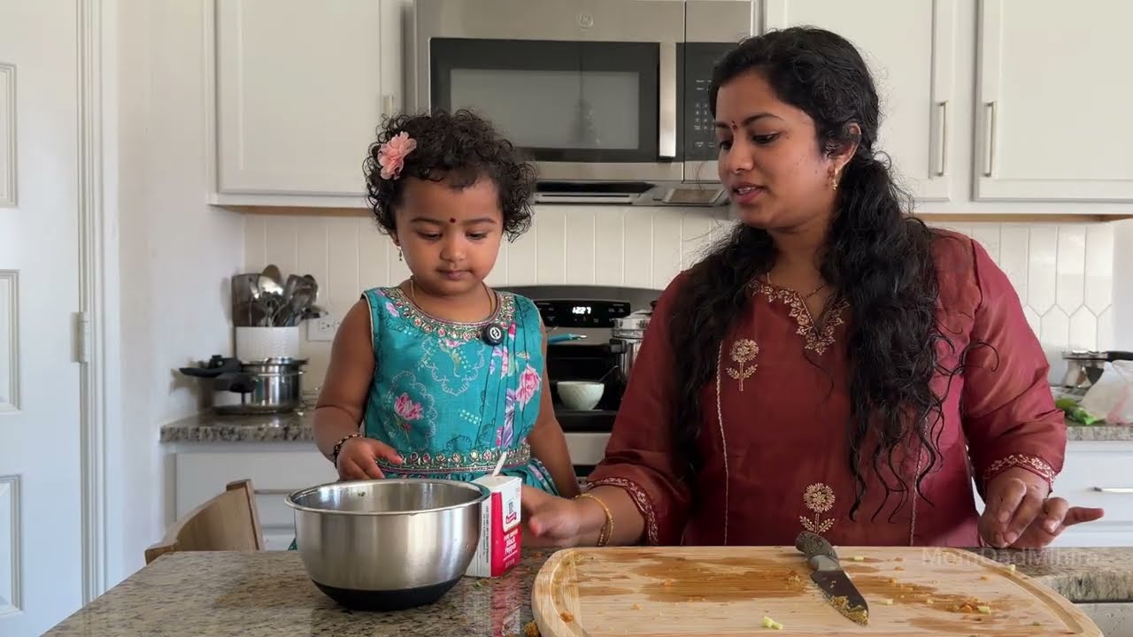 AMMA & MIHIRA kalisi Ugadi Pachadi cheysam 😍 || 2026 Ugadhi special 🥰