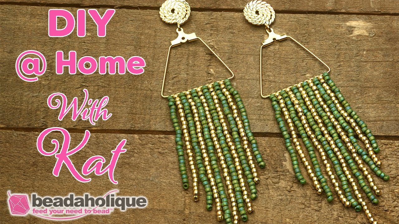 How to Do Brick Stitch Fringe on a Frame
