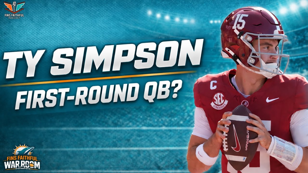 Is Ty Simpson a First-Round QB? | All-22 Film Breakdown (Dolphins Fit?)