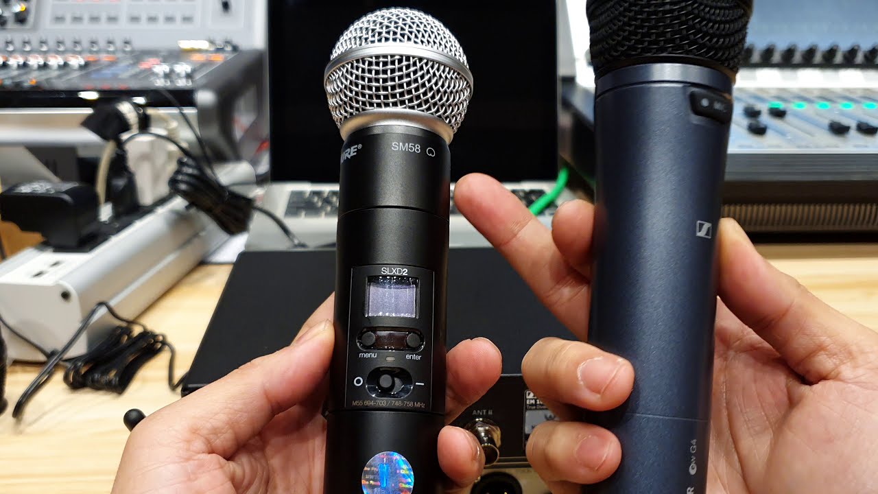 [รีวิว] Sennheiser EW100 VS Shure SLXD เปรียบเทียบไมลอย Shure #shureslxd #sennheiserew100g4