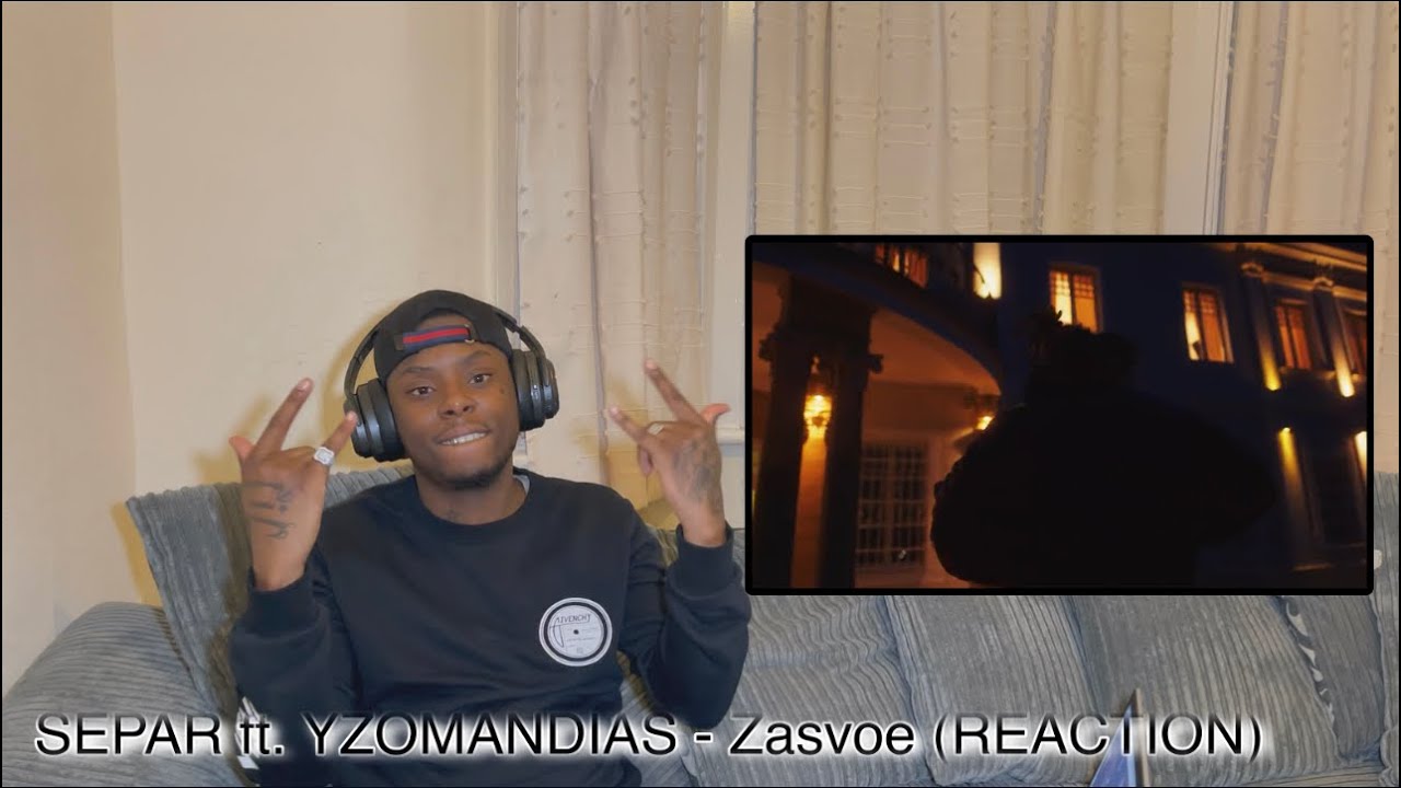 SEPAR ft. YZOMANDIAS - Zasvoe (prod. Decky) |Official Video| REACTION