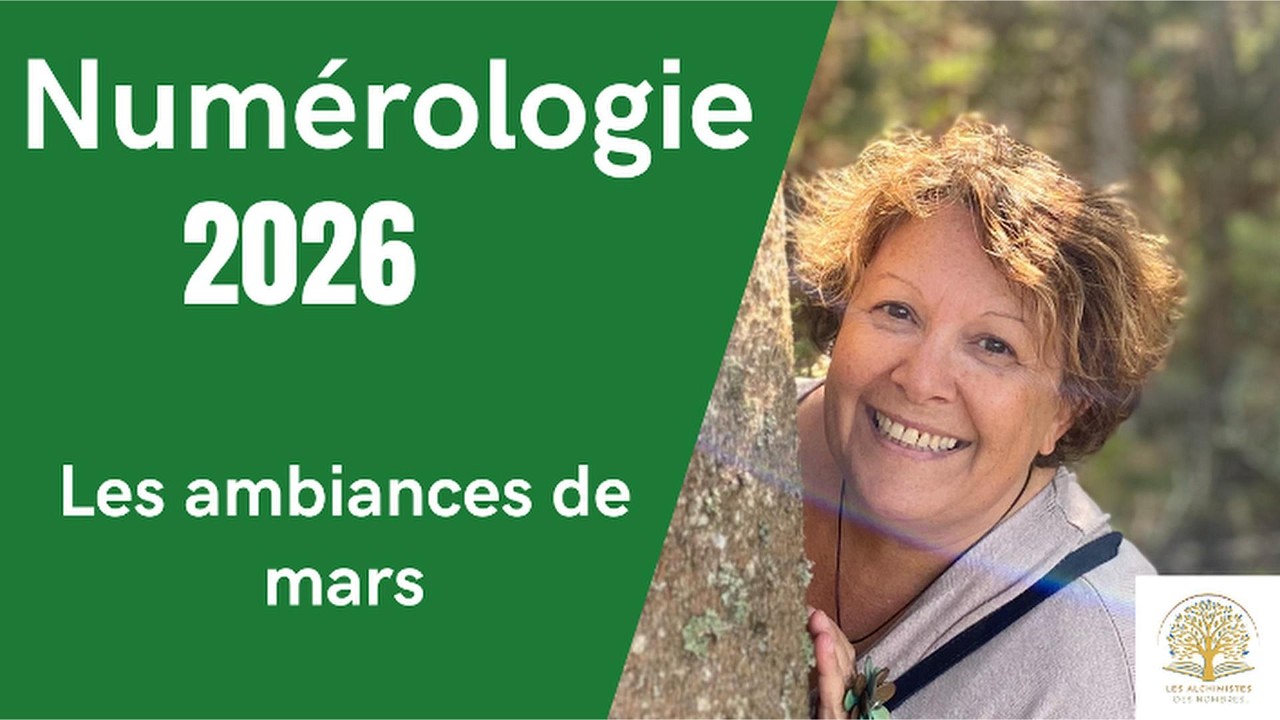 Numérologie 2026, les ambiances de mars