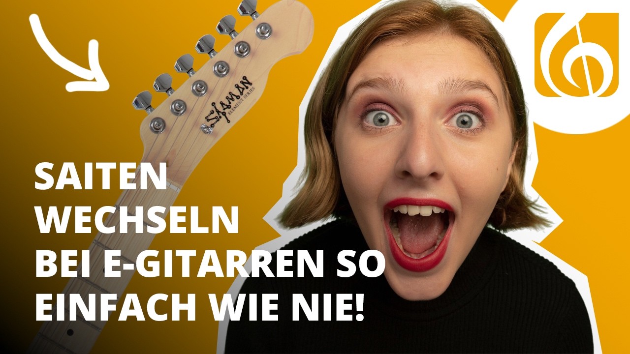 Saitenwechsel bei E-Gitarren - leicht gemacht!
